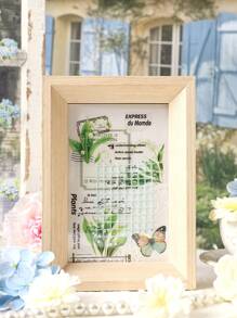 6 Rolls/Box Floral PET Waterproof Sticker Set, Different Color Design Handbook Decorative Stickers, Student Stationery And Scrapbook Decoration Fashion Stickers