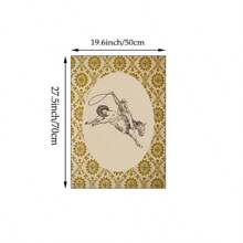 1pc Vintage Cowboy Wall Art Picture Nancy Meyers Style Prints Canvas Paintings Cowboy Poster Cottagecore Decor For Bedroom, Living Room, Or Farmhouse Wall Decor Gift For Her No Framed Or Framed - Multicolor - View 9