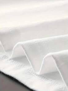 Green Turtle Print, White Short-Sleeved Dress, Casual Dress