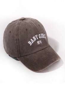 1pc Women's Casual Adjustable Soft Top Baseball Cap, Light Gray - Light Grey - View 2