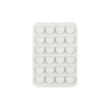 1pc Silicone Suction Cup Holder - Multipurpose Anti-Slip Adhesive Mobile Phone Stand Pad, Portable Detachable Square Bracket For Handsfree Selfie And Video Recording Compatible With IPhone, Android Phone, Gift For Birthday, Family, Friends Phone Holder, Phone Accessories