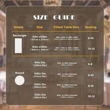 Sancua White Table Cloths Rectangle, 8 Pack Tablecoths For 6 Foot Tables - Washable Polyester Fabric Table Cover For Wedding, Birthday Party, Banquet Reception, 54x108 Inch - 粉色 - 查看 8