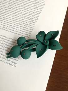 1 件新款樱桃夹发夹，水钻发夹配件，适合日常使用、节日、女性礼物 - 彩色 - 查看 15