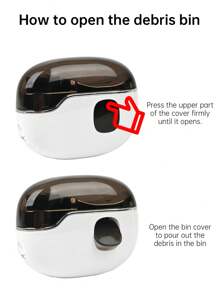 三合一电动指甲钳，带LED指甲灯，USB充电，三档速度，自动修剪，低过敏性，男女皆宜 - 包含指甲油架和收纳盒，美甲必备 | 时尚指甲钳 | 耐用电池，美甲工具 - 彩色 - 查看 9