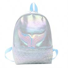 Customized Mermaid Style Backpack, Embroidered Name Personalized, Suitable For Holiday, Birthday Gift - Multicolor - View 7