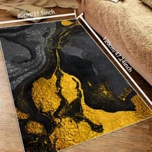 Local Rug, Luxurious Marble Pattern Rug With Backing, Machine Washable Rug, Dot-Plastic Backed, Room Rug, Bedroom, Home Office, Kids' Room, Playroom, Kitchen, Dining Room Mother's Day Home Bathroom Decor - Multicolor - View 47