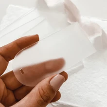 20pcs Blank Acrylic Wedding Place Cards Hanging Tags Frosted Acrylic Arch-Shaped Blank Place Cards With Ribbon For DIY Projects And Gift Tags