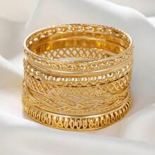 ZJ8387-7 Pieces Of Gold Bracelet
