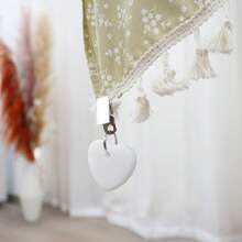 1pc Creative Heart-Shaped Tablecloth Weight Pendant, Used For Outdoor Picnic To Secure Tablecloth - Multicolor - View 2