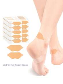 35pcs/Pack Anti-Friction Heel Pads, Adhesive Foot Care Sticker For Shoes, High Heels, Toe, Finger, Invisible Friction Relief Patch For Ankles - Foam Type/35 Patches - View 4