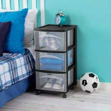 3 Drawer Medium Cart Black - Brightroom™: Plastic Storage Drawers With Casters, Portable Utility Storage, No Assembly RequiredDrawer Organizers Back To School Travel Essentials Room Decor,Home Decor,Bedroom Decor Storage Organization And Storage Puppy Keep Dress Shorts Phone Case Bikini Summer Dresses For Women Skirt Summer Dress Dresses Nails Jeans Tops White Dress Dresses For Women - 1 - View 5
