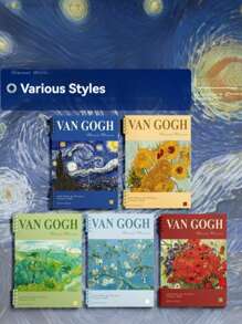 Khám phá nghệ thuật Van Gogh, viết nên những chương đầy cảm hứng, cần lắp ráp, có hai kích cỡ: Tờ rời (A5/B5/A4 ba kích cỡ, kẻ ô vuông, trống, có sẵn ruột lót, có thể tháo rời) / Bìa lò xo (A5/B5 hai kích cỡ ruột lót), có thể gập 360°, lật trang mượt mà, 60 tờ / 120 trang, vỏ PP mờ chống thấm nước và bụi bẩn. Thích hợp cho văn phòng, trường học, ghi chú cuộc họp, kế toán, tự làm, ghi chép cuộc sống, lập kế hoạch tập thể dục, trở lại trường học và các tình huống khác. - Nhiều màu - Xem 1