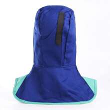 Capucha de soldadura FR con protección para cuello y hombros, protección para el cuello de soldadura, adecuada para todo tipo de cascos de soldadura