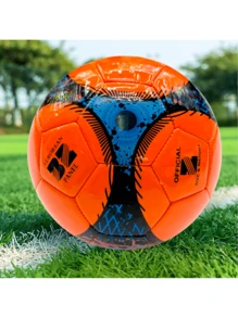 1 pieza Balón de fútbol tamaño 2 para uso en exteriores e interiores, actividad deportiva escolar, diseño clásico antiestallar, adecuado para entrenamiento y práctica