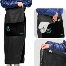 Weatherproof Outdoor Blanket – Lower-Body Thermal Wrap For Superior Warmth - 黑色 - 查看 1