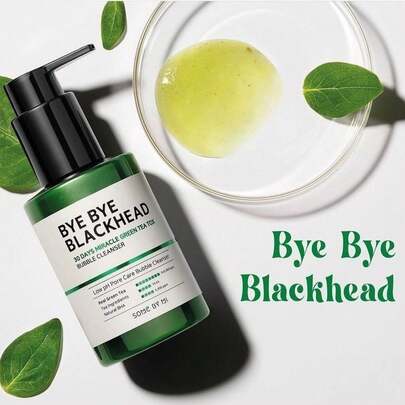 SOME BY MI 再见。黑头30天奇迹绿茶泡泡洁面乳 120克