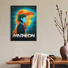 Framed TIANMIAN Anime Pantheon Poster Poster Decorative Painting Canvas Wall Art Living Room Posters Bedroom Painting