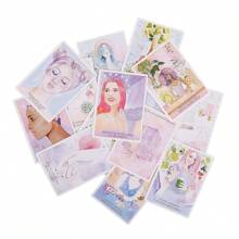 1 PC THE PICTORIAL KEY TAROT Party Team Building Warm-Up Game Cards - Multicolor - View 7