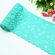 VEN003 "Elegant Lace: Delicacy That Transforms Your Creation" - Mint Green - View 1