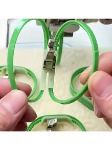 1 台缝纫机，适用于人造革和薄面料，兼容涂层针织物，配有可调节压脚、缝纫机配件和缝纫工具。 - 彩色 - 查看 5