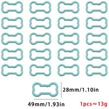 3pcs Bone-Shaped Carabiner Key Chains, Suitable For DIY Jewelry, Outdoor & Daily Use - Bone Paint Buckle - View 14