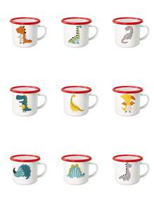 1 件定制名字个性化礼品白色搪瓷杯，特殊场合的独特礼物，个性化照片咖啡杯，定制露营杯，定制圣诞礼物，个性化周年纪念照片杯，送给家人、朋友和宝宝的完美礼物，个性化万圣节搪瓷杯，定制马克杯，定制咖啡杯 - 白色 - 查看 28