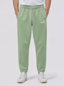 Puma ESS+ Embroidery Sweatpants FL - Pure Green - View 1