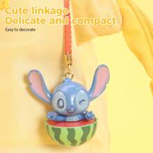 Miniso Disney Stitch Cute Keychain Backpack Pendant Bag Charm Small Gifts - Type a - View 12
