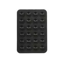 1pc Silicone Suction Cup Holder - Multipurpose Anti-Slip Adhesive Mobile Phone Stand Pad, Portable Detachable Square Bracket For Handsfree Selfie And Video Recording Compatible With IPhone, Android Phone, Gift For Birthday, Family, Friends Phone Holder, Phone Accessories