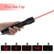 Red Laser Pointer High Power, Red Laser Pointer Indicator Light, Long Range Pointer For Hiking, USB Charge