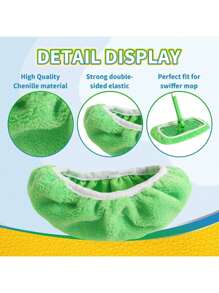 1/3/5 PCS Reusable Mop Pads Refills Fit For - Washable Microfiber Wet And Dry Mop Pad Compatible With Sweeper Mops, Perfect For Surface And Hardwood Floor Cleaning(Mop Is NOT Included)