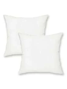 1pc/2pcs/4pcs Super Soft Pillow Cover, Pure White Decorative Pillow Sham,DIY Painting, 17.7"X17.7", 15.7"X15.7", Suitable For Sofa, Living Room, Bedroom Home Decor, Without Pillow Insert
