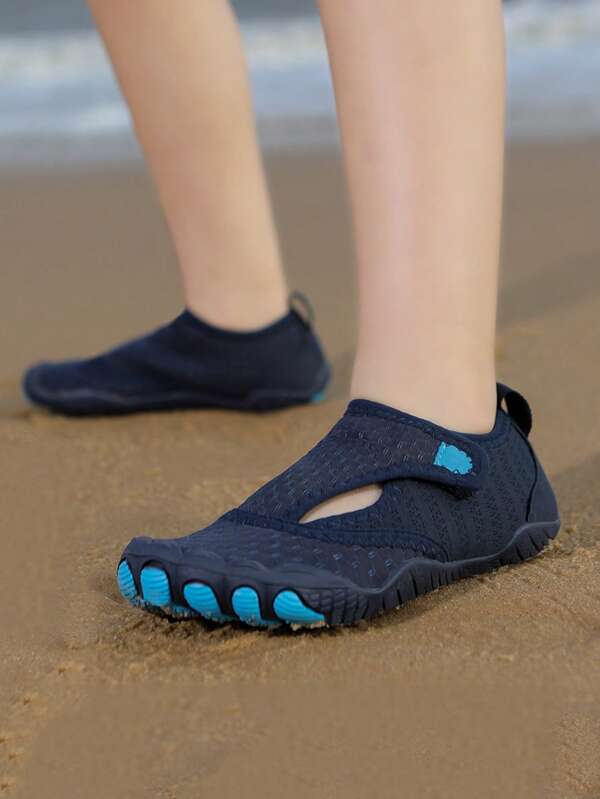 Kids' Wading Shoes, Children's Water Shoes, Multi-Color Options, Breathable Fabric Mesh Upper, Non-Slip Soft Bottom, Outdoor Water Activity Shoes, Boys