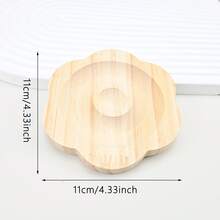 1 Pc Versatile Wooden Bangle And Bracelet Display Tray, Perfect For Showcasing Your Unique Jewelry Collection, Convenient And Stylish Display Solution, Avoid Monotonous Arrangements, Freely Combinable Design For Creative Staging, Ideal Bead Display Tray For Craft Enthusiasts, Elegant Wooden Bracelet Display Stand, Perfect DIY Photography Prop For Captivating Visuals, Enhance Your Home Decor With This Functional And Aesthetic Display Tray, Great For Holiday Gift Presentations And Special Occasions.