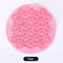 1PcRub Your Back Against The Wall In The Bathroom, Slouchy Silicone Back, Rub The Bath Brush, Suction Cups, Rub Your Back And Feet