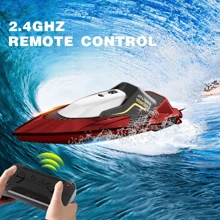 2025 Gray Remote Control Boat 20+ MPH 2.4GHz Racing Boats RC Boat 1~2 Batteries Children's Gifts, Birthday Gifts, Holiday Gifts - Multicolor - View 11