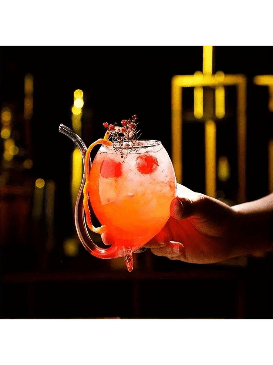 1 吸血鬼杯，创意趣味玻璃杯，吸管杯，饮料杯，餐厅派对杯