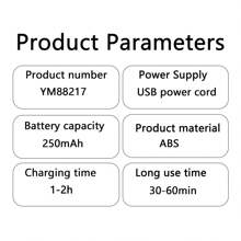 AOYI Eyelash Fan Rechargeable, Mini Fans Handheld Personal, Wall Hanging USB Fan, 250mAh Battery, One Gear, Summer Essentials, For Makeup, Home, Travel, Sports, Office, Commute, Daily, Camping, Outddors - Multicolor - View 10