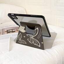 360° drehbare & faltbare intelligente Hülle kompatibel mit iPad Air 6/5/4 & iPad 10 (10,9 Zoll) - kompatibel mit Apple iPad Pro 2024, perfekt für Arbeit, Reisen und Entspannung Zuhause