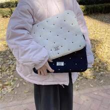 Inch Puffy Notebook Pouch 15-16Inch Cute Laptop Sleeve 9-11 Inch Tablet Sleeve Girl Bag