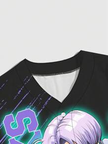 Trunks Men Baseball Shirt, Breathable, Quick-Dry, Comfortable TRUNKS - Multicolor - View 5