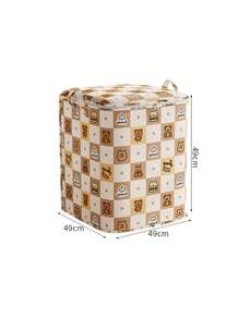 New Non-Woven Fabric Chick Pattern Storage Bag, Clothes, Quilt, Underwear Organizer Bag, Packing Bag For Moving & Organizing - Multicolor - View 13