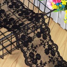 1pc European Style Crown Motif Wedding Lace Applique, Non-Stretch Embroidered Decor For Curtain, Tablecloth, Bridal DIY Accessories - Multicolor - View 21