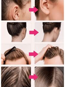 IKT IKT 发蜡棒 - 适用于假发和自然头发，顺滑后梳，抚平散落的头发，控制边缘，防毛躁，持久定型，易于涂抹，不油腻 - 75g with 3 black hook brushes - 查看 2