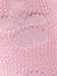 Costume da bagno intero da donna in stile romantico primaverile, in tessuto jacquard rosa, con spesse spalline e design con aperture sulla scollatura