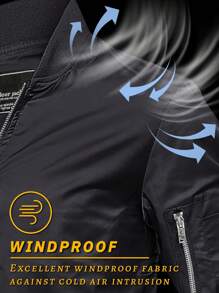 KEFITEVD Men's Spring/Spring/Winter Casual Jacket Polyester Fabric Soft, Lightweight And Comfortable Lapel Collar Windproof And Waterproof Multi-Function Pockets Open Flap Open Flap Outdoor Baseball Climbing Hiking Fishing Camping Daily Work Jacket - 黑色 - 查看 4