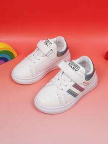 女孩休闲舒适低帮运动鞋，耐磨防滑滑板鞋，适合所有季节 - 紫色 - 查看 3