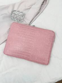 Crocodile Texture Laptop Sleeve Bag, Compatible With MacBook 13/13.3/14/15/16 Inch Air/Pro, Notebooks, Laptops, Chromebooks