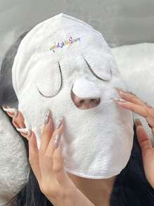 Customized Reusable Heated Facial Mask/Towel For Hot And Cold Skin Care, Also Can Be Used As Facial Washcloth - Multicolor - View 2