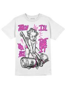 Streetware T-Shirt Rua Then I'll Die For It Die For This Money English Phrase Unisex Male Female 100% Cotton Top Premium Streetwear Launch Immediate Shipping Various Colors!! Plus Size